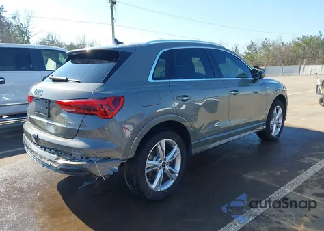 2022 Audi Q3 Premium Plus 45 Tfsi S Line Quattro Tiptronic z USA, uszkodzony, nr VIN WA1EECF31N1149958